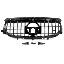 Chrome/Black Front Grille For Mercedes GLA H247 GLA250 GLA200 2021-2023