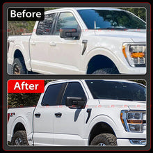 4pcs For 2021-2025 Ford F150 F-150 Bronco Gloss Black Door Handle Cover Trim Overlay Set