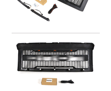 Grille Front Bumper Upper Mesh Grill Black for Ford E150 250 350 2008-2013