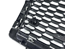 Chrome Honeycomb Front Grille for Audi A4 B9 S4 2017-2019 fg315