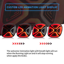 Smoked LED Tail Lights For Mercedes Smart 453 Fortwo Forfour 2015-2020