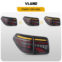 Smoked LED Tail Lights For 2017-2020 Nissan Armada With Start-UP Animation Rear Lamps