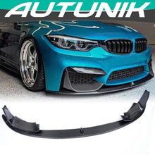 Carbon Look Front Bumper Lip Splitter For BMW F80 F82 F83 M3 M4 2015-2020