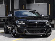 Gloss Black Front Kidney Grille For BMW X2 F39 2018-2023