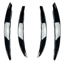 For 2022-2023 Mercedes C W206 S206 AMG Package Chrome Front Fog Light Lamp Cover Trim