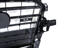 Glossy Black Front Bumper Grille Grill For Audi Q5 2013-2017 Base / S-line