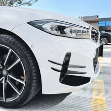 Front Bumper Side Vent Fin Trim Kits For BMW G20 G21 LCI M340i 330i 2023-2024