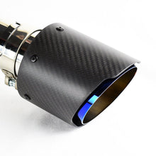 Blue Burn Carbon Axle Muffler Exhaust Pipe for BMW F30 F32 335i 435i 2012-2016