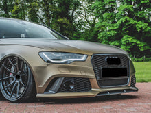 Honeycomb Black Front Grille For AUDI A6 C7 S6 2012-2015 fg66