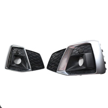 L+R Front Fog Light Grille Fit Audi A5 B9.5 S5 2020–2025 Bumper Trim Covers