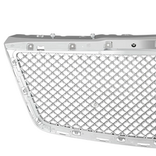 Chrome Front Upper Mesh Grille for 14-19 Cadillac CTS Sedan No Camera Mount