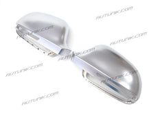 Chrome Mirror Cover Caps Replace For Aud A4 B8 S4 A5 8T S5 w/o Lane Assist 2009-2012cmc2