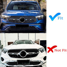 Gloss Black Front Bumper Grille For Mercedes X254 GLC GLC300 2023 2024