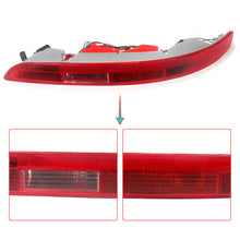 Pair Rear Bumper Tail Light Reflector Brake Stop Lamp Red For Audi Q5 2009-2017