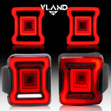 Pair Smoked LED Tail Lights w/ Start-Up Animation For 2018–2023 Jeep Wrangler JL