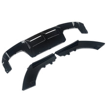 Gloss Black Rear Diffuser Splitter For BMW F87 M2 2016-2021