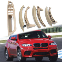 7pcs Leather Inner Interior Door Pull Handle Trim for BMW X5 E70 X6 E71 E72 2007-2013 it40