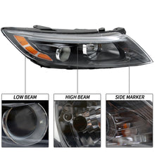 Halogen Headlight Projector w/Bulbs For Kia Optima TF 2014-2015