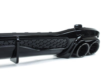 Gloss Black Rear Diffuser w/ Tips for Mercedes W223 S500 S580 AMG 2021–2025