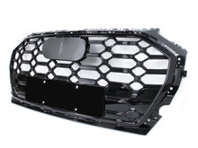 Honeycomb Black Front Grille for AUDI Q5 SQ5 2021 2022 2024