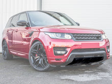 Gloss Black Front Bumper Skid Plate Trim For Land Rover Range Rover Sport 2018-2022