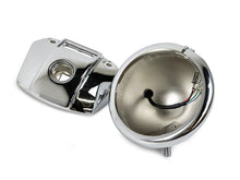 5.75" Headlight Housing Bucket Mount Bracket Fit For Harley Sportster XL883 1200 Chrome