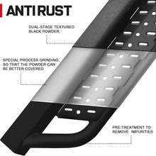 Running Boards FIT FOR 20-2025 Toyota Tundra CrewMax Nerf Bar Drop Down Step Black