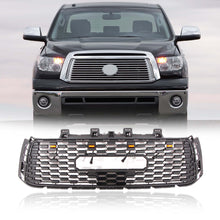 Grille Front Bumper Upper Grill Mid-Gids w/ Light Black for Toyota Tundra 06-13