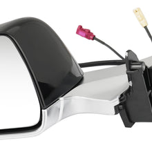 Black Chrome Left Driver Side Heated Mirror Assembly for Tesla Model 3 2017-2023