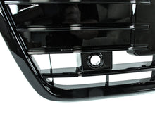 Black Front Grille for Audi A6 C8 S6 2019-2024 No Camera fg265