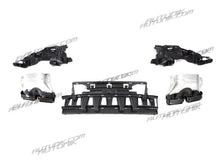 C63 Style Rear Diffuser & Black Exhaust For Mercedes W205 Sedan C250 C300 C450 C43 AMG Bumper Only