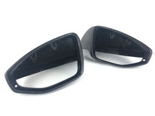 Real Carbon Fiber Mirror Cover Caps Replace for Audi A6 S6 RS6 A7 S7 RS7 C8 2019-2023 2024 w/o Lane Assist