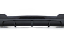 Gloss Black Rear Diffuser w/ Square Exhaust Tips Fit BMW F10 528i 535i 550i M-Sport 2011-2016