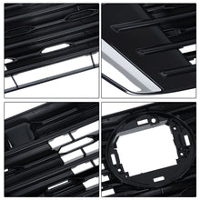 Chrome/Black Front Bumper Upper Grille For 2024-2025 Nissan Sentra S SV 62310-6LY0A