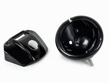 5.75" Headlight Housing Bucket Mount Bracket Fit For Harley Sportster XL883 1200 Gloss Black