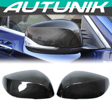 Real Carbon Fiber Side Mirror Cover Caps Replace for Infiniti QX30 Q50 Q60 Q70 2014-2024