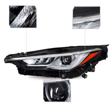 Left Driver For 2019 2020 2021 Infiniti QX50 Full LED w/o AFS Headlight Headlamp