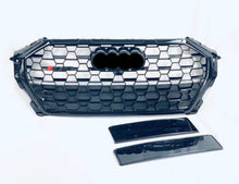 Front Bumper Grill Honeycomb for AUDI Q3 2019 2020 2021 2022 2023 2024