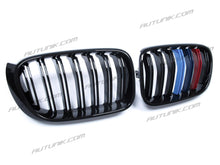 M-Color Double Slats Front Kidney Grille for BMW X3 F25 X4 F26 LCI 2014-2018
