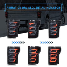 LED SMOKED Tail Light For Ford F150 F-150 Pickup 2015-2020 Startup Sequential Signal