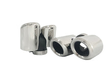 Pair For 2020+ Land Rover Defender 90/110 3.0L 2.0L Exhaust Muffler Tips Shiny Silver