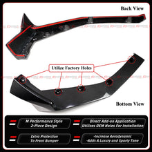 For 2025-2026 BMW G90 G99 M5 Performance Style Real Carbon Fiber Front Bumper Lip