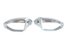 Chrome Side Mirror Cover Caps Replace for Audi A6 C8 S6 A7 4K S7 2019-2023 With Lane Assist mc91