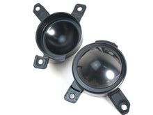 Left+Right Fog Light Grille Cover for Audi S5 / A5 S-Line 18-19 Black+Chrome