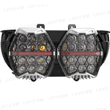 LED Dual Headlight Projector Hi/Lo for Harley Road Glide 2015-2023