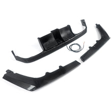 3PCS Carbon Fiber Look Rear Diffuser W/ LED Light for BMW F80 M3 F82 F83 M4 2015-2020