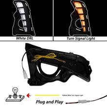 Front Bumper Fog Lights For Toyota Highlander 2017-2019 DRL Turn Signal Lamp