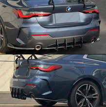 For 2021-2025 BMW G22 G23 Max Style Carbon Fiber Rear Diffuser W/ Corner Extension