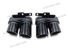 S6 Style Rear Diffuser w/ Black Exhaust Tips for 2019-2024 Audi A6 C8 S-line S6 di92