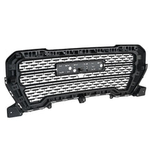 For 2019-2021 GMC Sierra 1500 Front Lower Bumper Filler Grill Upper Black Grille